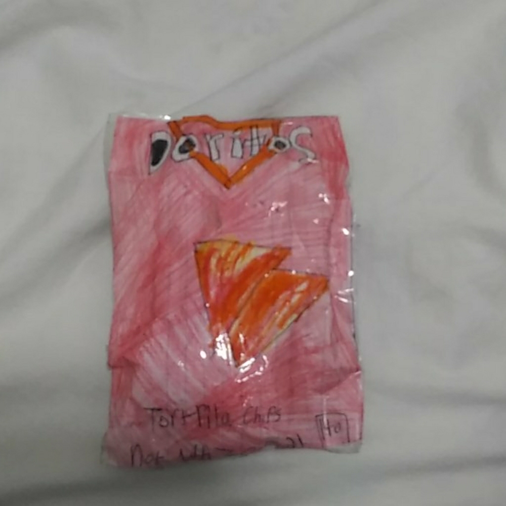 Paper squishy doritos